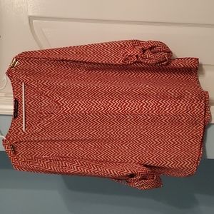 Blouse with shoulder detail